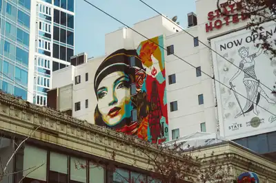 Food truck visiting an apartment community