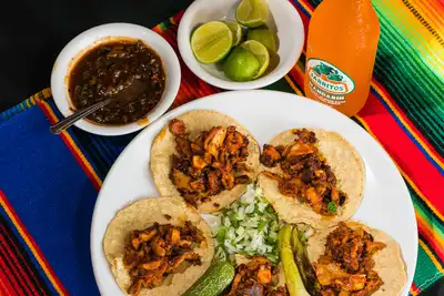 Taco truck with dietary-friendly options